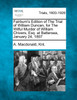 Fairburn's Edition of The Trial of William Duncan, for The Wilful Murder of William Chivers, Esq. at Battersea, January 24, 1807