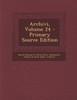 Archivi, Volume 24