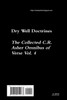 Dry Well Doctrines