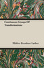 Continuous Groups Of Transformations