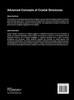 Advanced Concepts of Crystal Structures