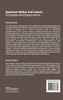 Quantum Optics and Lasers