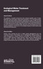 Ecological Water Treatment and Management