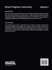 Recent Progress in Astronomy