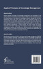 Applied Principles of Knowledge Management