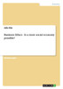 Business Ethics - Is a more social economy possible?