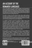 An Account Of The Romansh Language