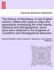 The History of Herodotus. A new English version, edited with copious notes and appendices embodying the chief results, historical and ethnographical, which have been obtained in the progress of Cuneiform and Hieroglyphical discovery. Vol. IV