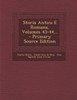 Storia Antica E Romana, Volumes 43-44...