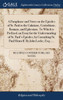 A Paraphrase and Notes on the Epistles of St. Paul to the Galatians, Corinthians, Romans, and Ephesians. To Which is Prefixed, an Essay for the Understanding of St. Paul's Epistles, by Consulting St. Paul Himself. By John Locke, Esq.; ...