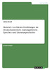 Heinrich von Kleists Erzählungen im Deutschunterricht. Gattungstheorie, Epochen und Literaturgeschichte