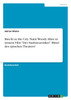 Brecht in the City. Nutzt Woody Allen in seinem Film "Der Stadtneurotiker" Mittel des epischen Theaters?