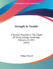 Strength In Trouble
