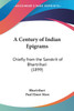 A Century of Indian Epigrams