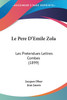 Le Pere D'Emile Zola