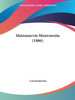 Matronarvm Monvmenta (1886)