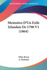 Memoires D'Un Exile Irlandais De 1798 V1 (1864)
