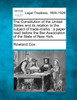 The Constitution of the United States and its relation to the subject of trade-marks