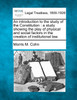 An introduction to the study of the Constitution