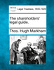 The shareholders' legal guide.