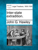 Inter-state extradition.