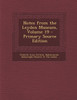 Notes from the Leyden Museum, Volume 19