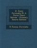 D. Junii Juvenalis Et A. Persii Flacci Satirae