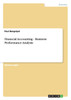 Financial Accounting - Business Performance Analysis