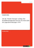 Als die 'Stunde Europas' schlug. Das Konfliktmanagement der EG im ersten Jahr des Jugoslawienkrieges 1991