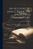 An Account Of Jane C. Rider, The Springfield Somnambulist