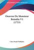 Oeuvres De Monsieur Boindin V1 (1753)