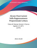 Alcune Osservazioni Sulla Rappresentanza Proporzionale Lettura