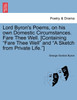 Lord Byron's Poems, on His Own Domestic Circumstances. Fare Thee Well. [Containing "Fare Thee Well" and "A Sketch from Private Life."]