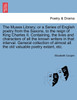 The Muses Library; or a Series of English poetry from the Saxons, to the reign of King Charles II. Containing, the lives and characters of all the known writers in that interval. General collection of almost all the old valuable poetry extant, etc.