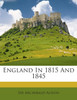 England In 1815 And 1845