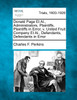 Donald Page Et Al., Administrators, Plaintiffs, Plaintiffs in Error, v. United Fruit Company Et Al., Defendants, Defendants in Error