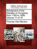 Abridgment of the Debates of Congress from 1789 to 1856. Volume 11 of 16