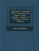 Collezione Completa Delle Commedie del Signor Carlo Goldoni, Volume 31