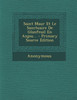 Saint Maur Et Le Sanctuaire De Glanfeuil En Anjou... - Primary Source Edition