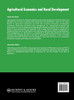 Agricultural Economics and Rural Development