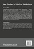 New Frontiers in Statistical Distributions