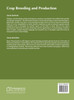 Crop Breeding and Production