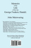 Memoirs of the Life of the Late George Frederic Handel. [Facsimile of 1760 Edition]