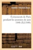 Événements de Paris pendant les journées de juin 1848.