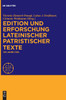 Edition und Erforschung lateinischer patristischer Texte