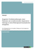 Kognitive Verhaltenstherapie einer Patientin mit rezidivierender depressiver Störung vor dem Hintergrund traumatischer Ereignisse