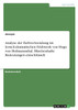 Analyse der Farbverwendung im lyrisch-dramatischen Frühwerk von Hugo von Hofmannsthal. Märchenhafte Bedeutungen entschlüsselt