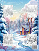 A Wintery Walk of English Inspired Country Houses Advanced Adult Coloring Book Volume 2
