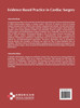 Evidence-Based Practice in Cardiac Surgery