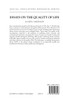 Essays on the Quality of Life